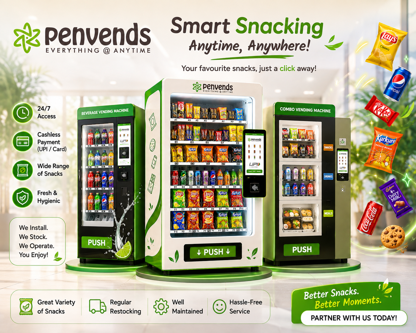 Penvends smart vending machines